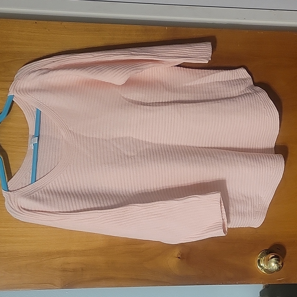 XL pink New York and Company knit sweater